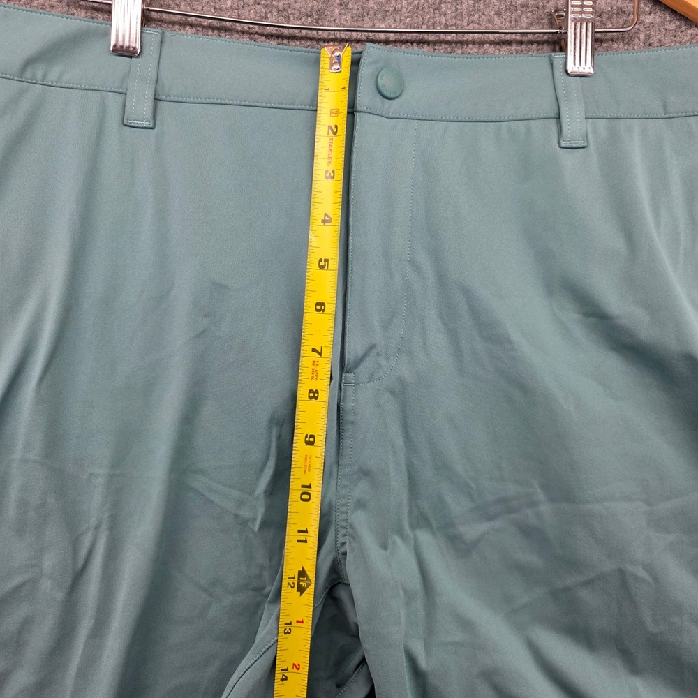 Rhone Commuter Shorts Mens 40 Slate Blue Green Technical Stretch Performance - Picture 5 of 8